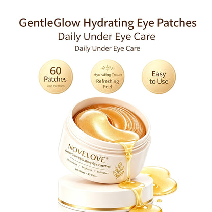 NOVELOVE® GentleGlow Hydrating Eye Patches