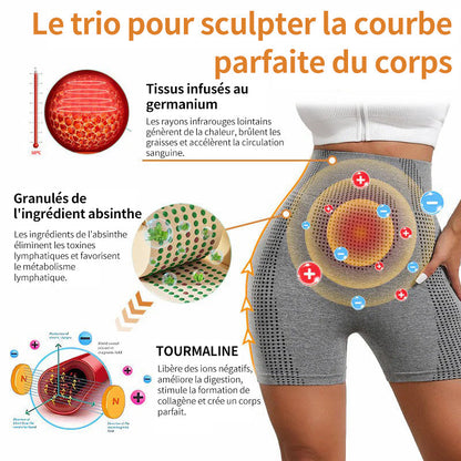 【Boutique Officielle】🇫🇷 Shorts Sculptants Ionique & Équilibre Hormonal 👩‍⚕️ Confortables et Respirants. Soin Complet 🔥 -70% pour une durée limitée !